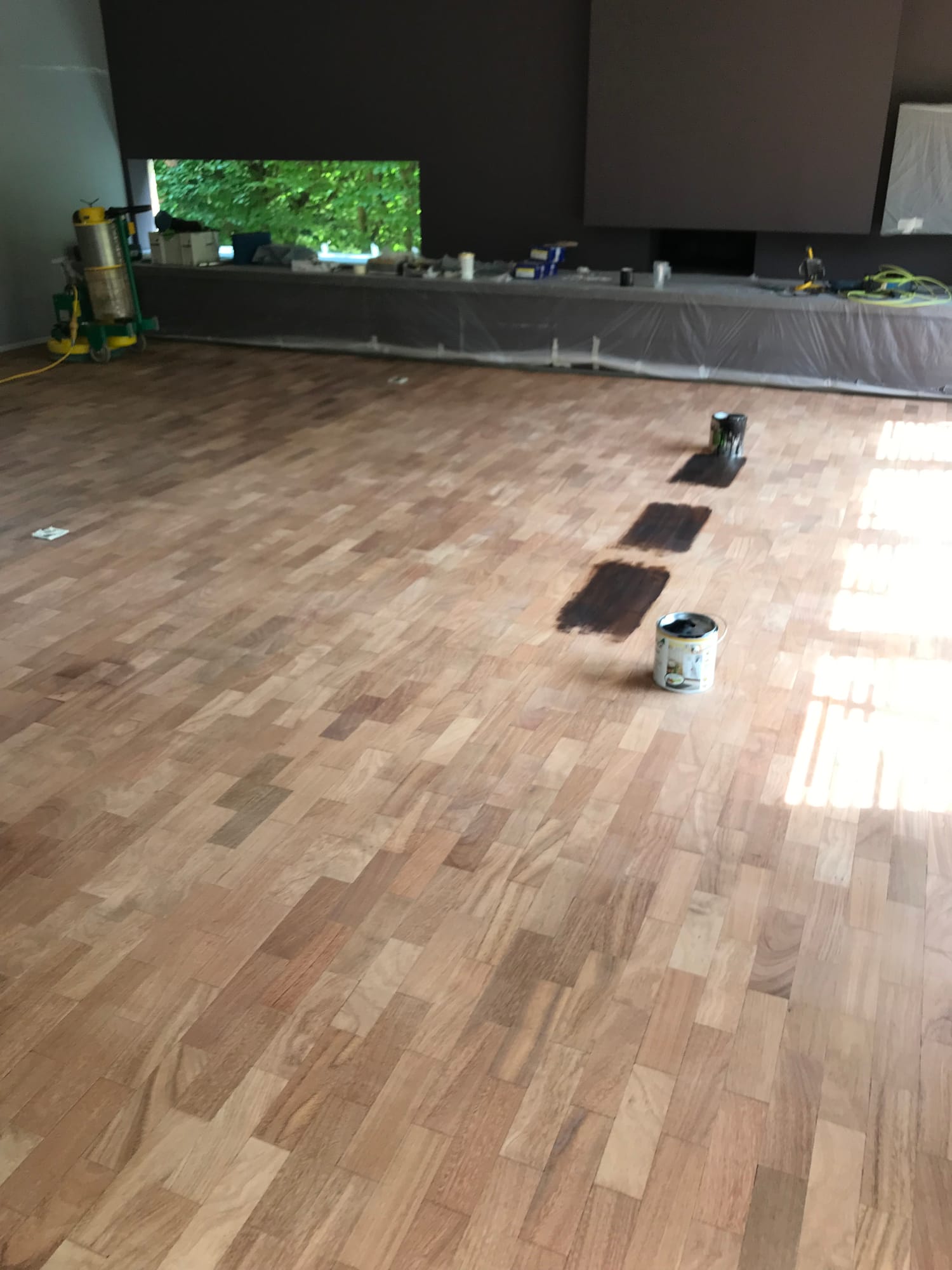 Floor sanding before and after — project 12 — before