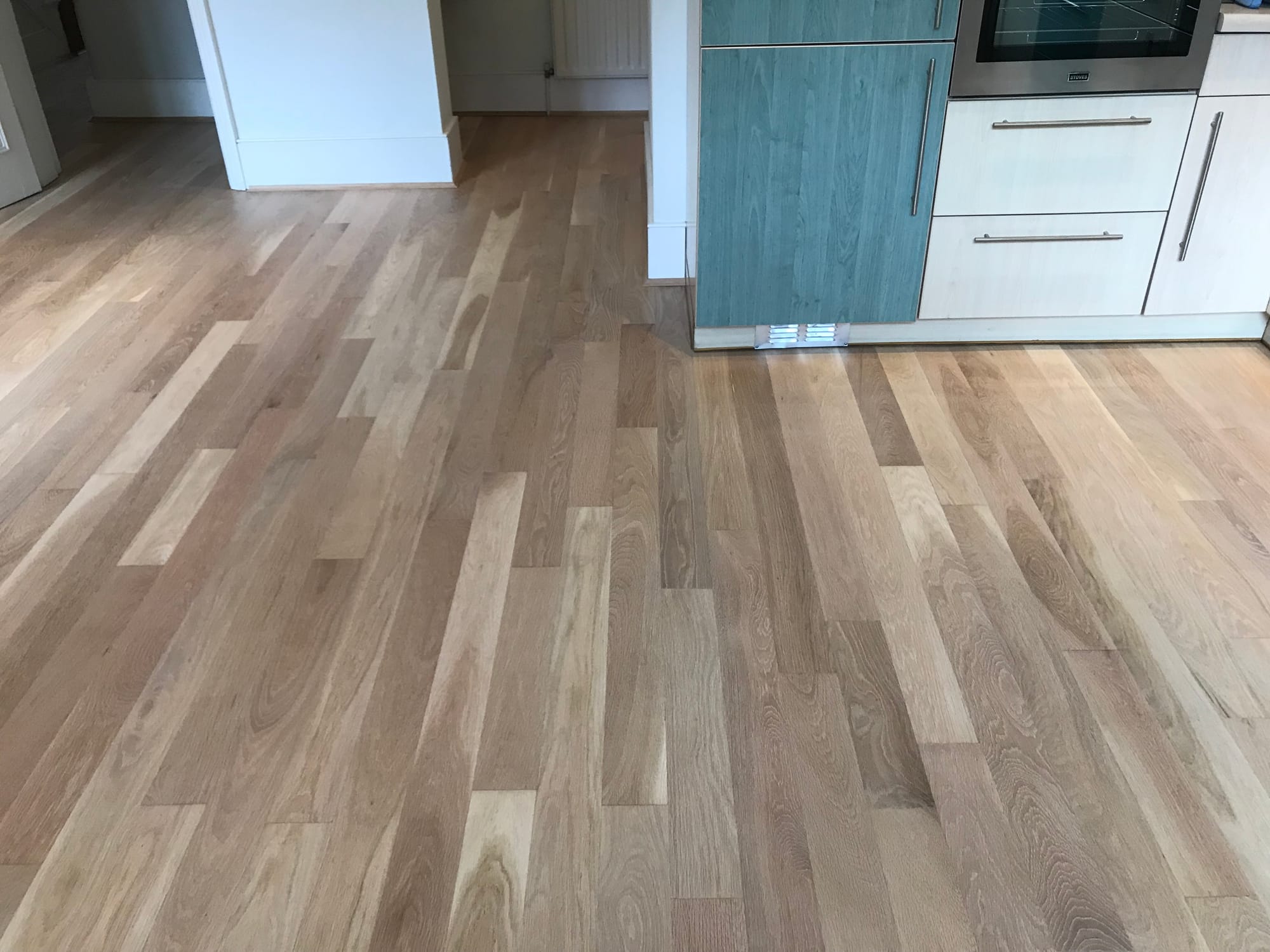 Floor sanding before and after — project 13 — after
