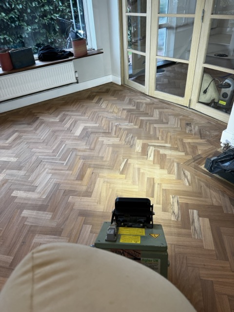 Floor sanding before and after — project 18 — before