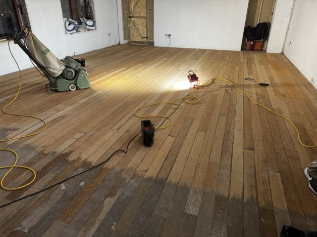 Floor sanding before and after — project 19 — before