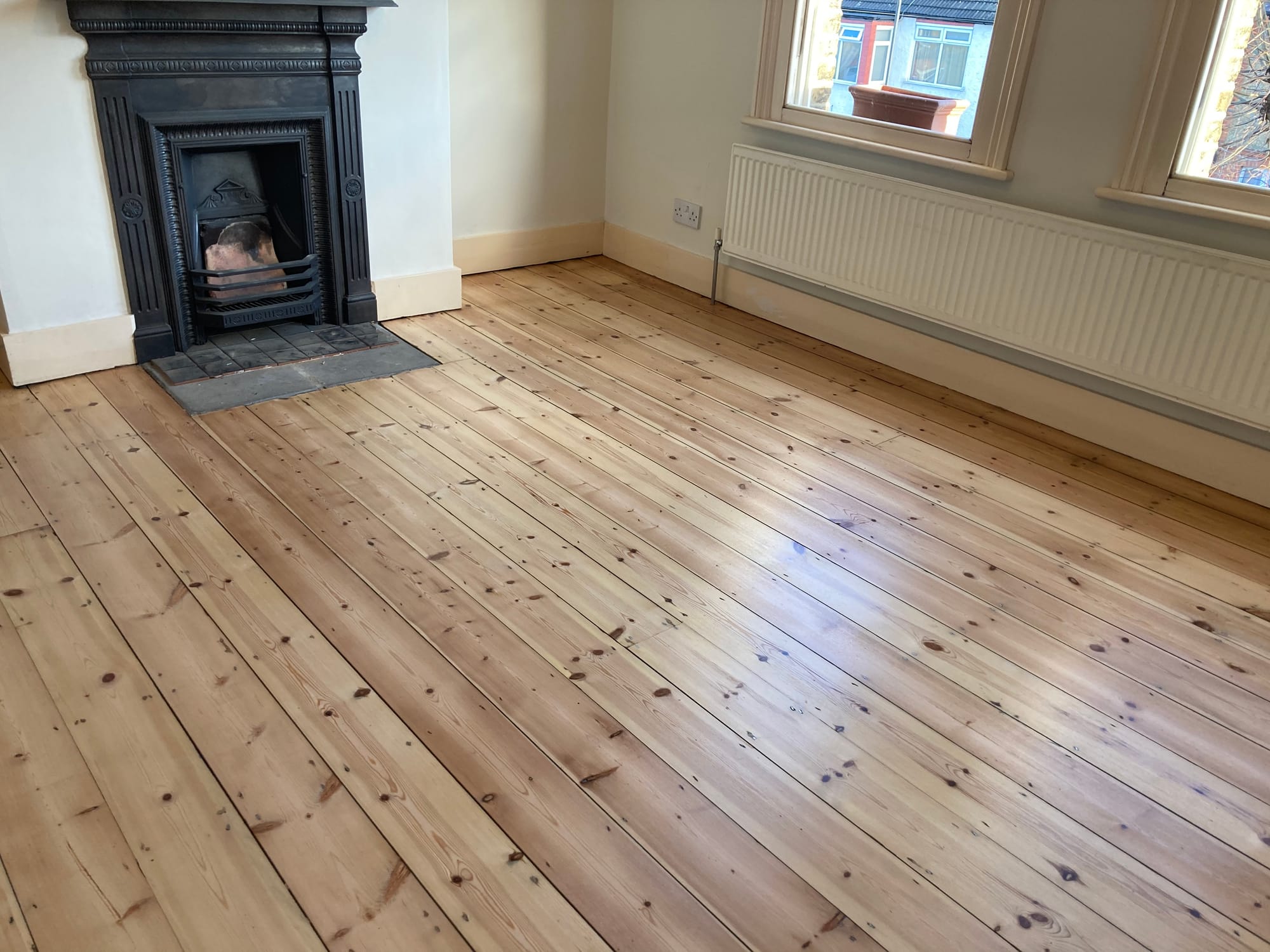 Floor sanding before and after — project 3 — after