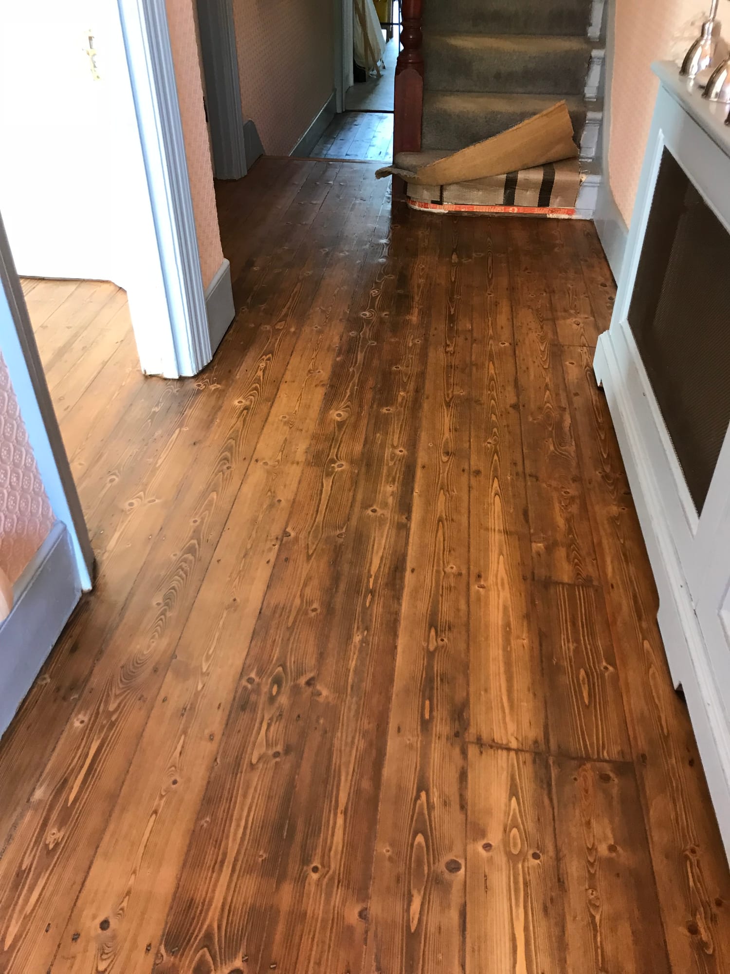 Floor sanding before and after — project 4 — before