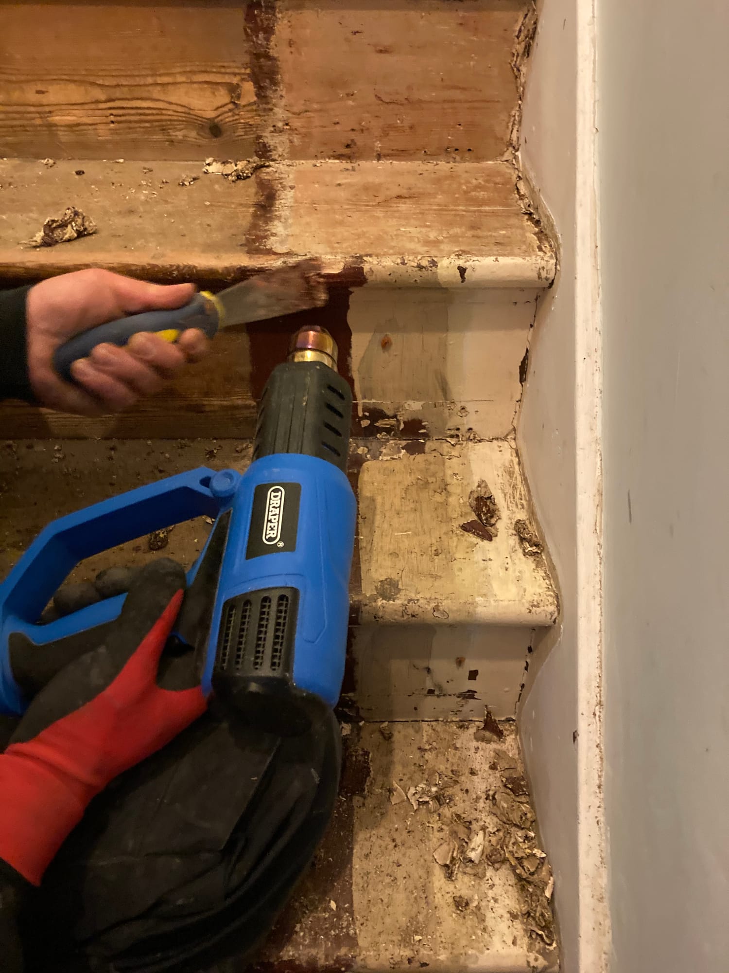 Floor sanding before and after — project 6 — before