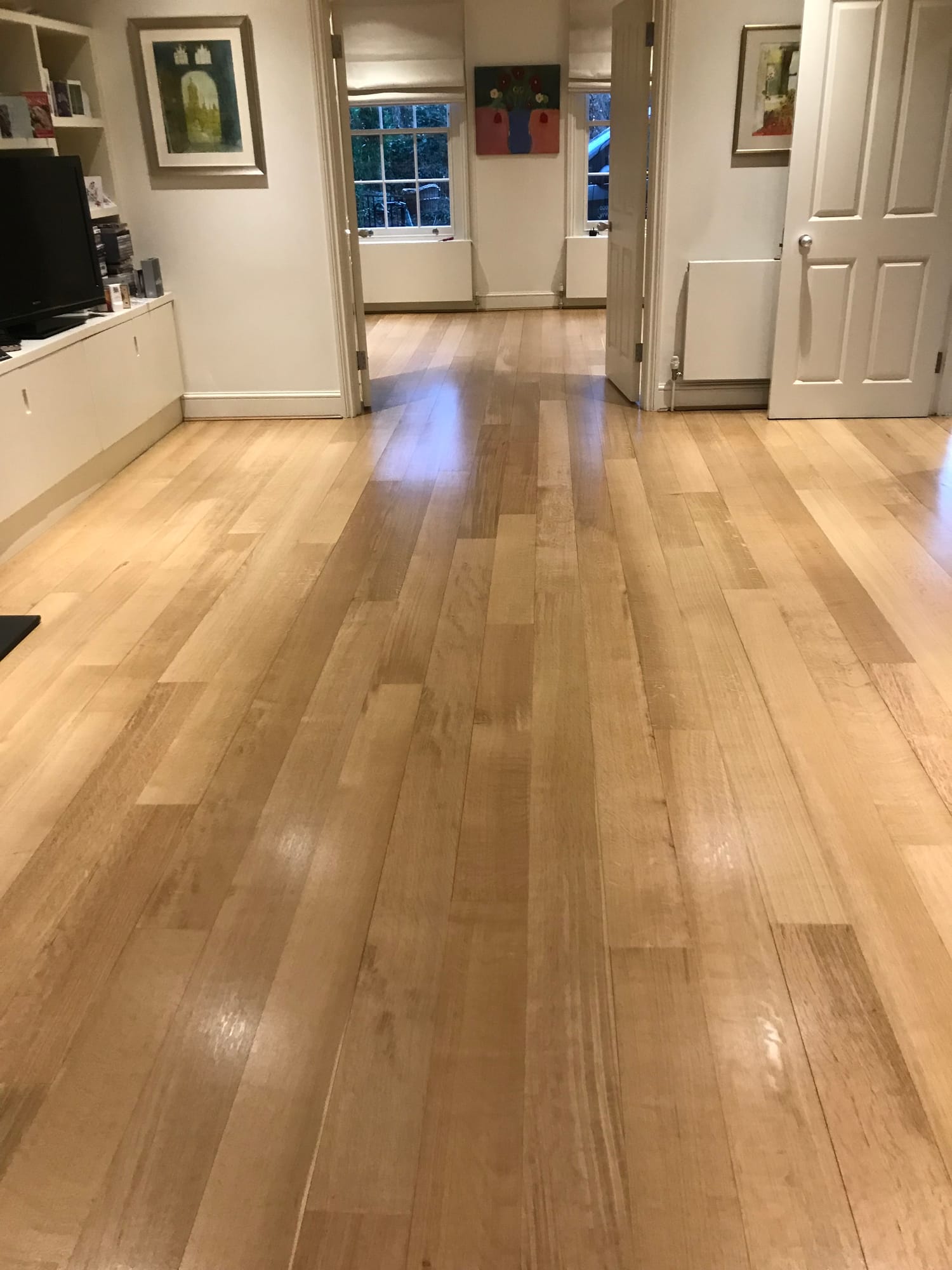 Floor sanding before and after — project 7 — after