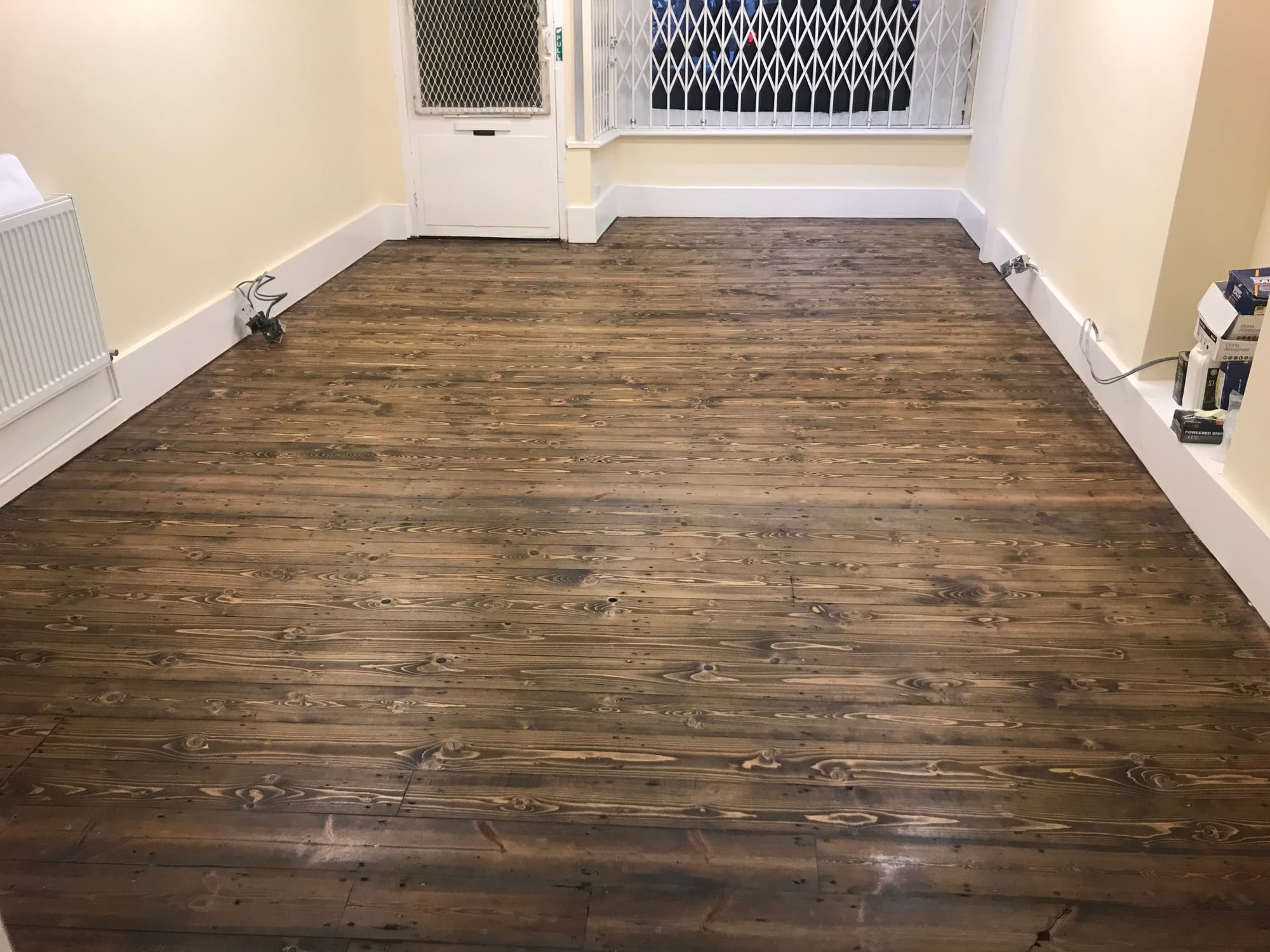 Floor sanding before and after — project 9 — after